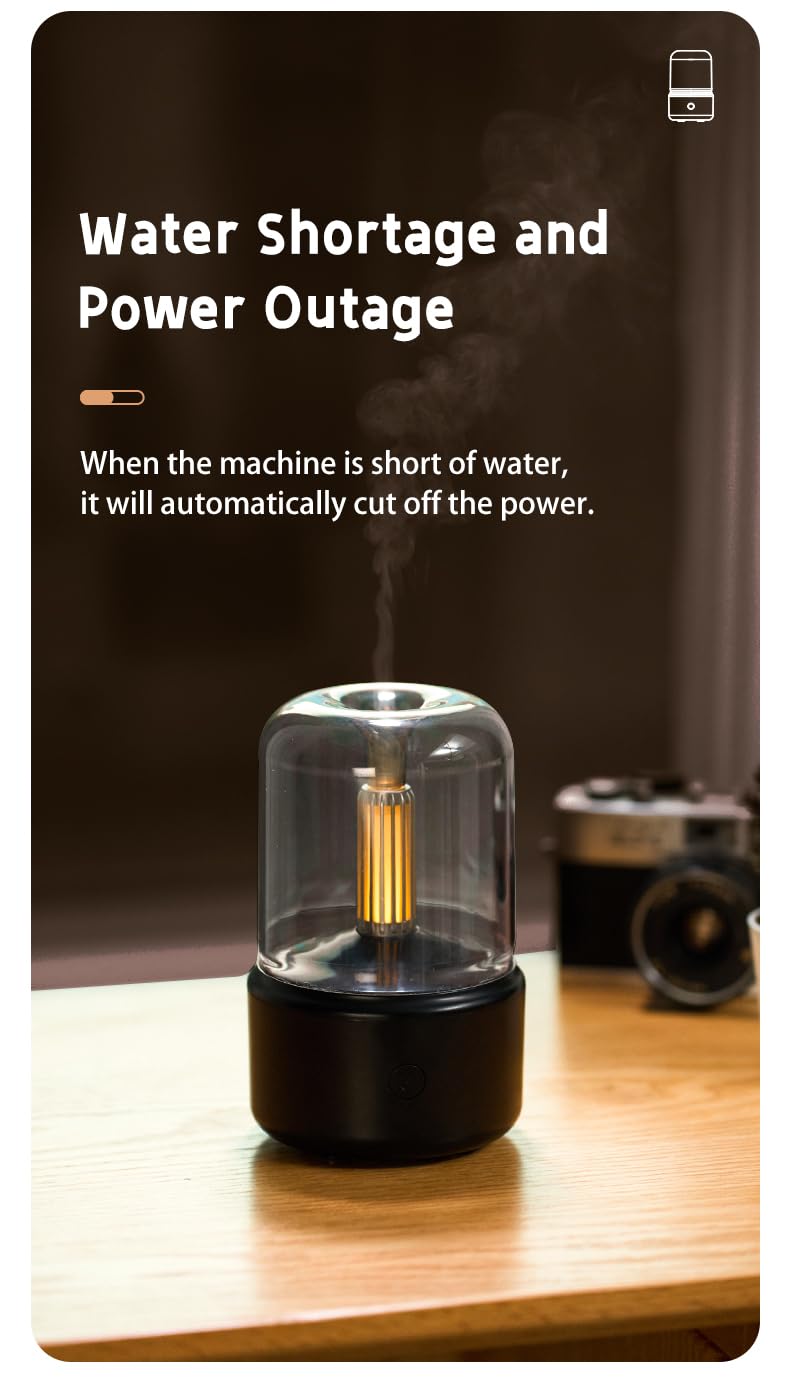 Atmosphere Candle Light Humidifier