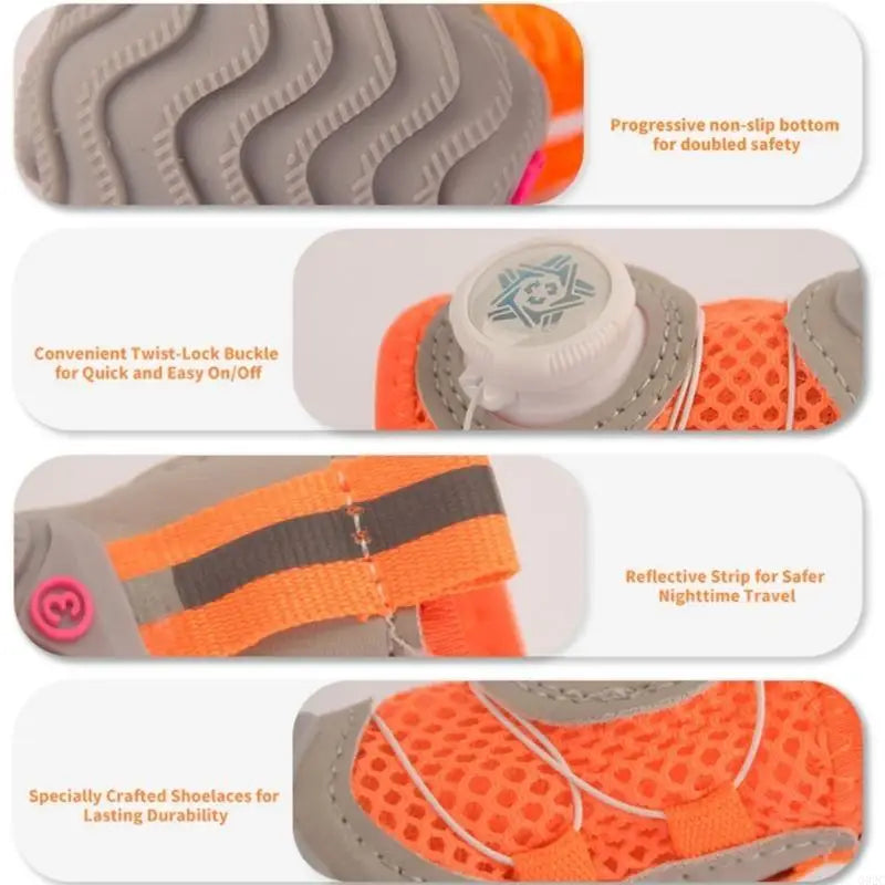 Adjustable Warm Boots for Pet (Pack of 4)