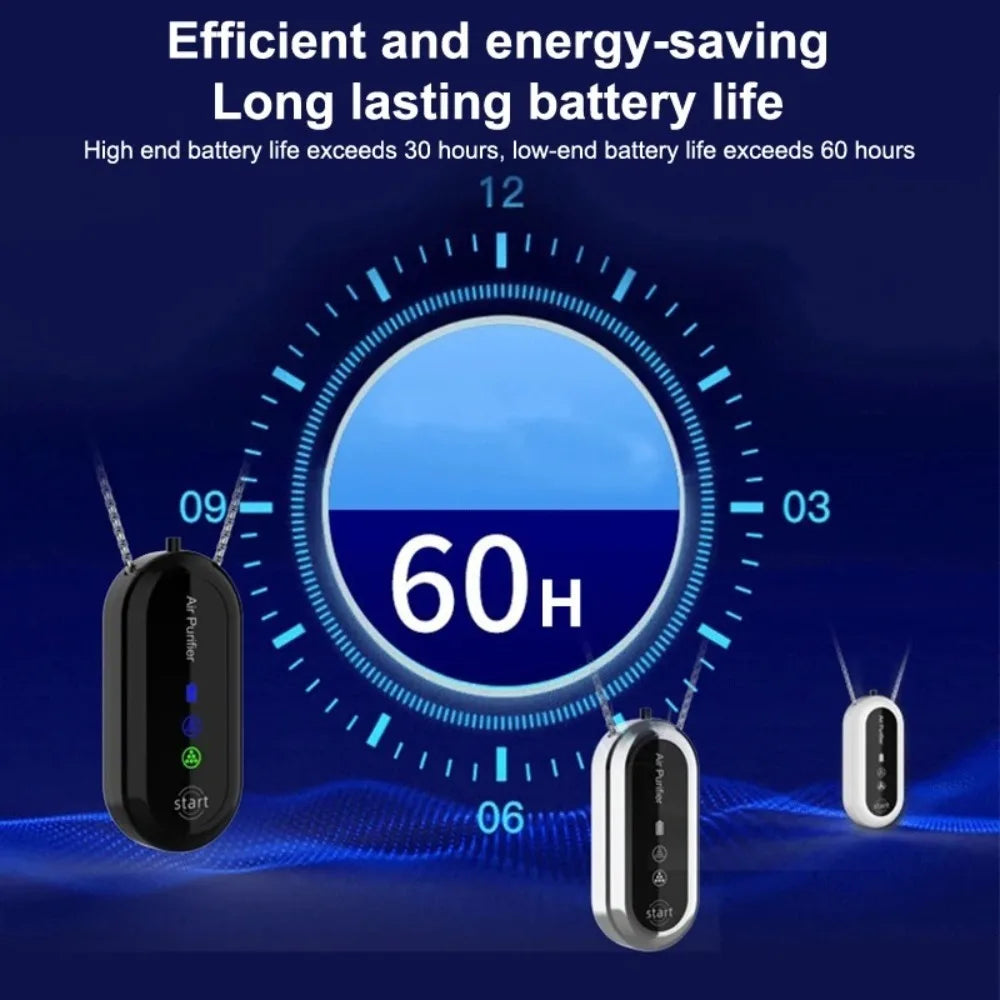 Power Saving Smart Air Purifier Necklace