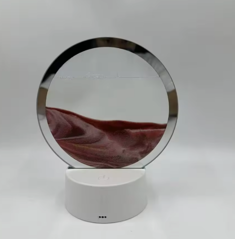 LED Hourglass Table Lamp