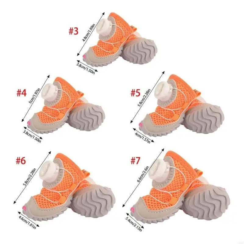Adjustable Warm Boots for Pet (Pack of 4)